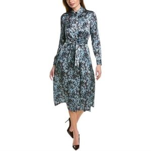Lafayette 148 New York Womens  Adair Silk Shirtdress Size 6